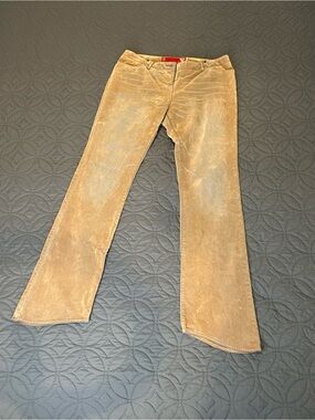 Guess Women's Tan Velvet Jeans